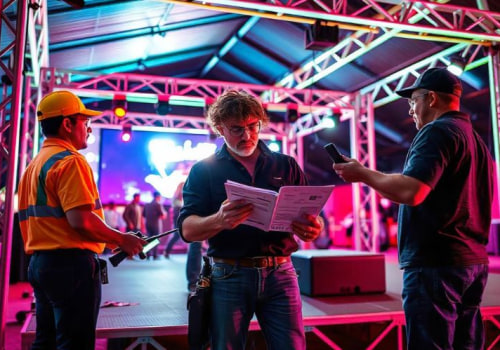 How Travis County Community Forums Handle Portable Stage and Equipment Setups